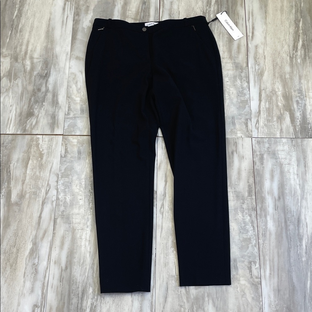 NWT Calvin Klein Black Pant 6